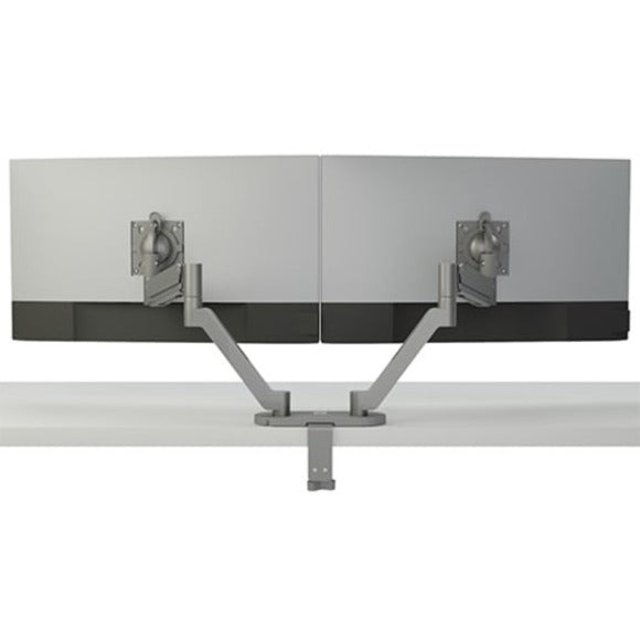 Legrand Chief Koncis Desk Mount Dual Monitor Arm - For 10-32 inch Displays - VESA Monitor Mount - Silver
