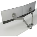 Legrand Chief Koncis Desk Mount Dual Monitor Arm - For 10-32 inch Displays - VESA Monitor Mount - Silver
