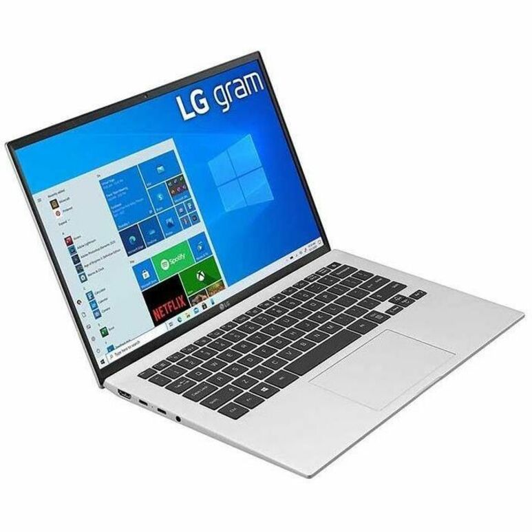 LG gram 14Z90P-N.APS3U1 14" Rugged Notebook - WUXGA - Intel Core i5 11th Gen i5-1135G7 - 8 GB - 256 GB SSD - Quartz Silver