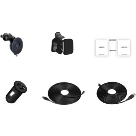 Transcend 32GX2 Dual Camera Dashcam Dual 1080P Sony Sensor GPS