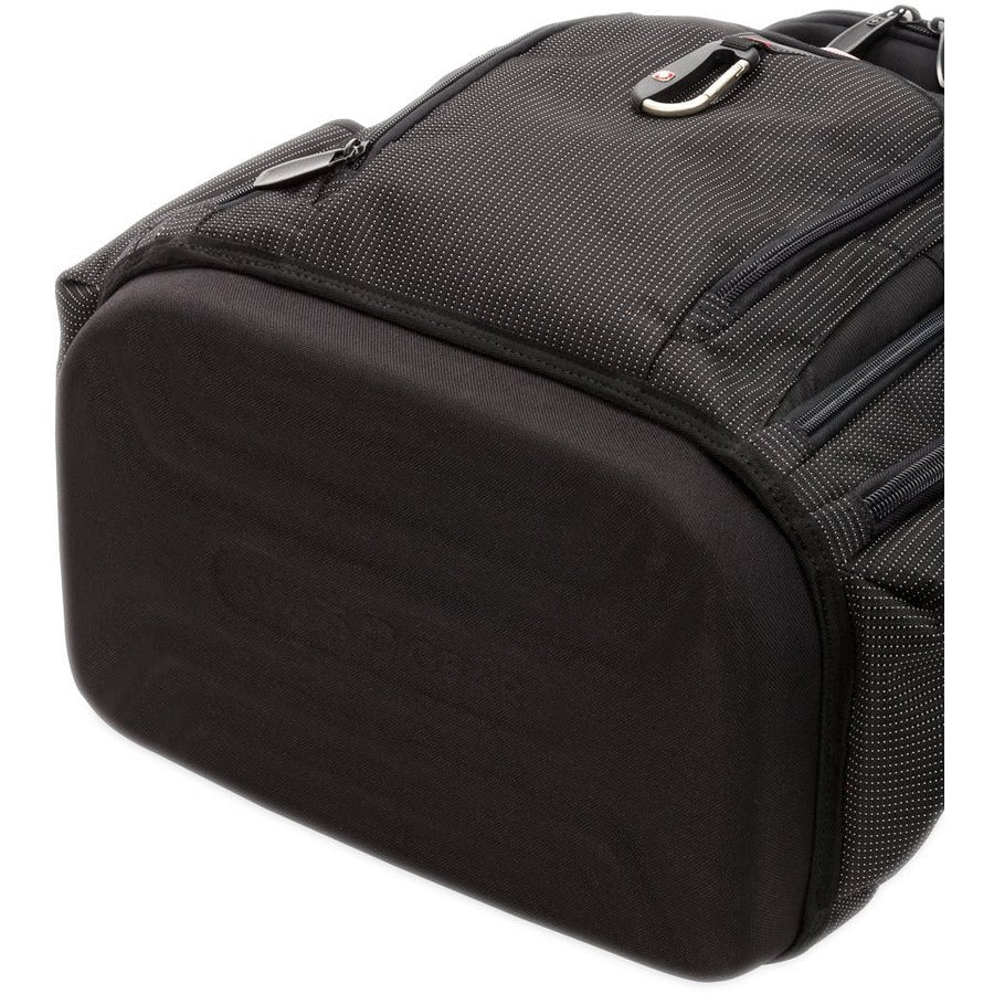 Swissgear Work Pack Pro Tool, 17", 3636 USB Work Pack Pro Tool Backpack - Black With White Dots