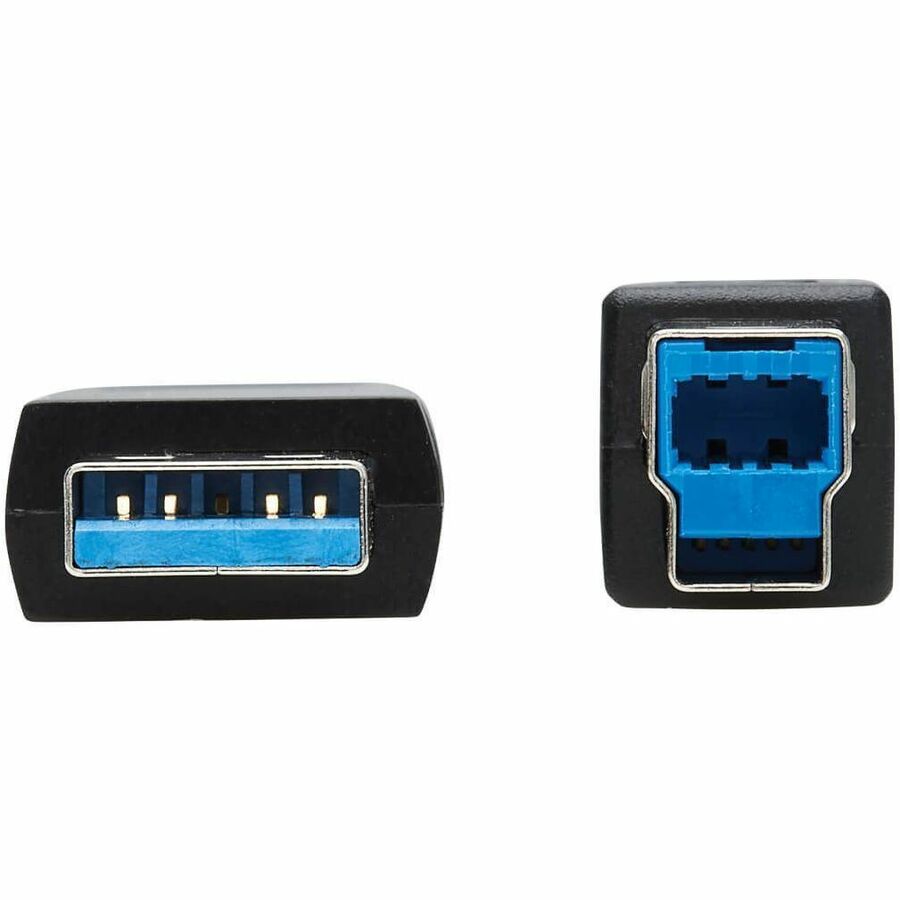 Eaton Tripp Lite Series USB 3.2 Gen 1 Plenum-Rated Fiber Active Optical Cable (AOC) - 5 Gbps, (A to B M/M), Black, 20 m