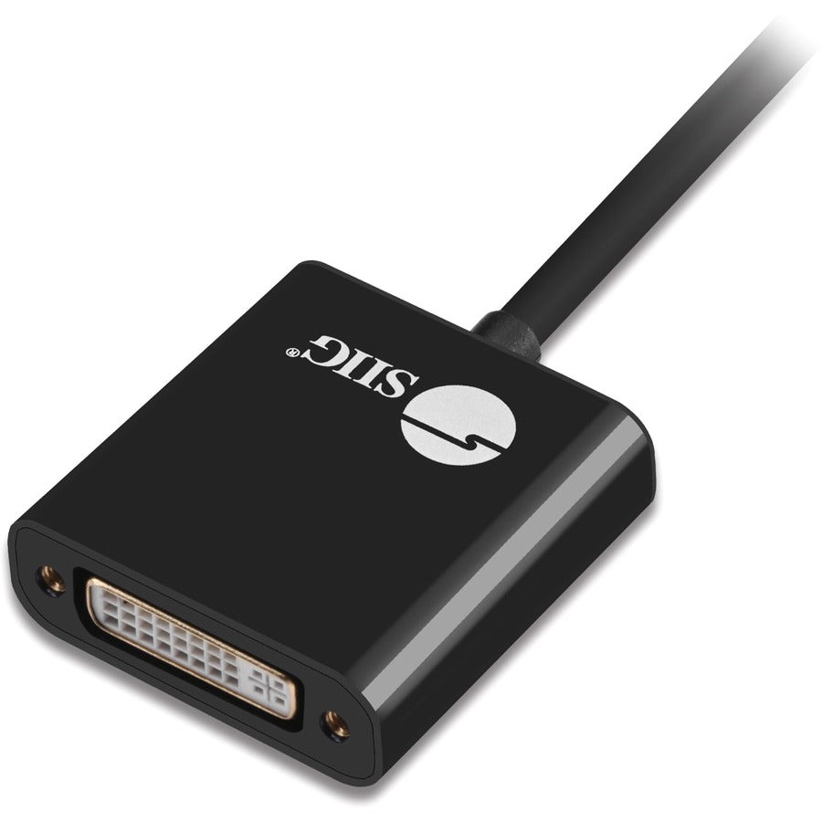 SIIG Mini DisplayPort to DVI Adapter - Active