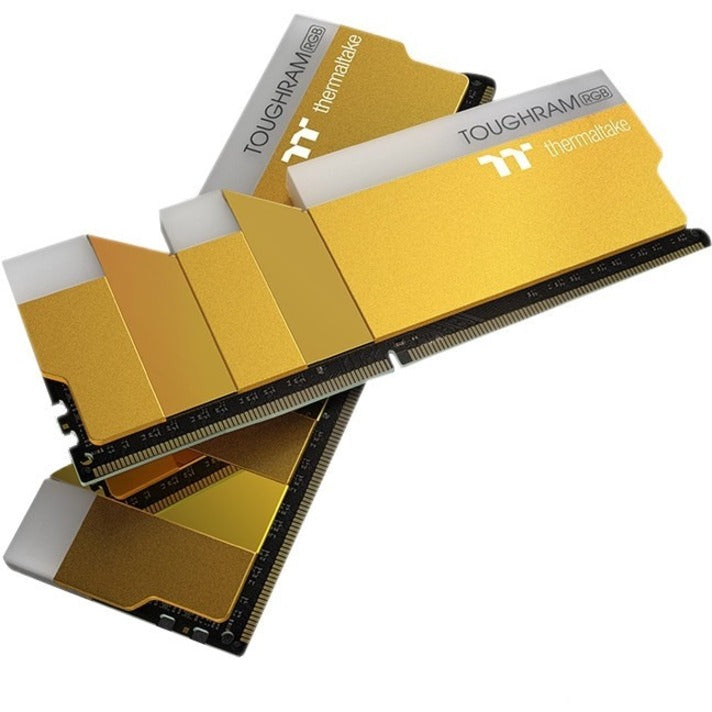 Thermaltake TOUGHRAM RGB Memory DDR4 3600MHz 16GB (8GB x2)-Metallic Gold