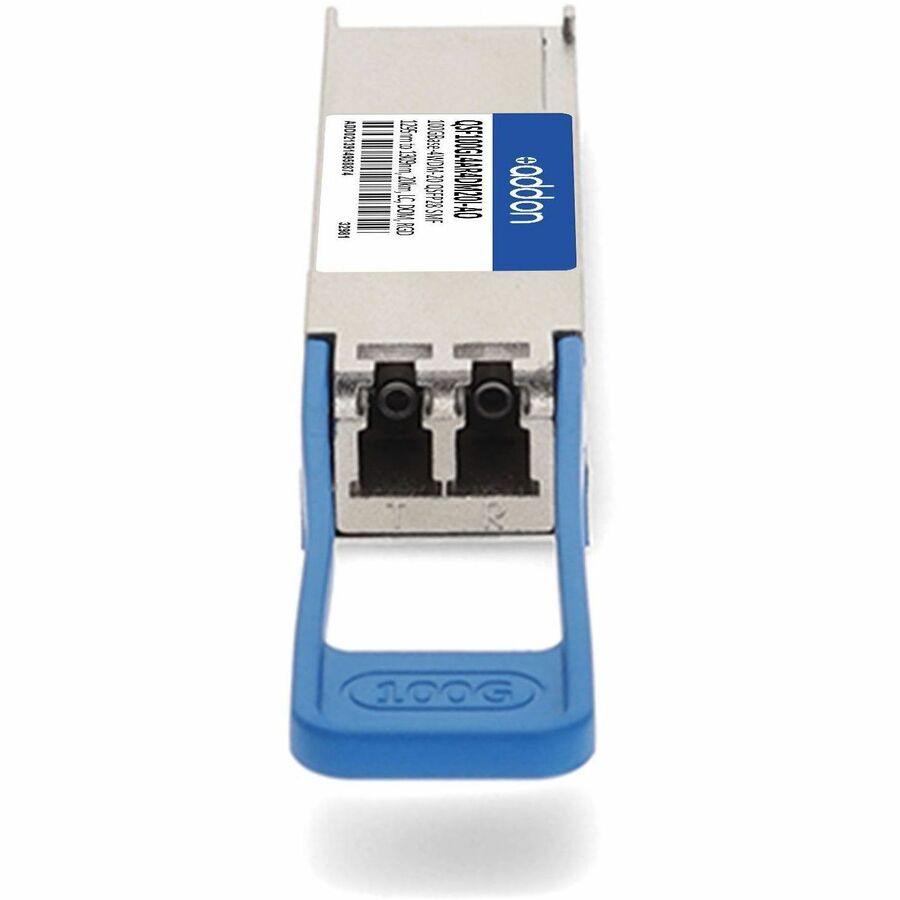 AddOn Arista Networks QSFP-100G-LR4-AR-4WDM-20-I Compatible TAA 100GBase-4WDM-20 QSFP28 (SMF, 1295nm to 1309nm, 20km, LC, DOM, -40 to 85C)