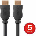 Monoprice HDMI Data Transfer Cable, Black, 1.50 ft, With HDMI