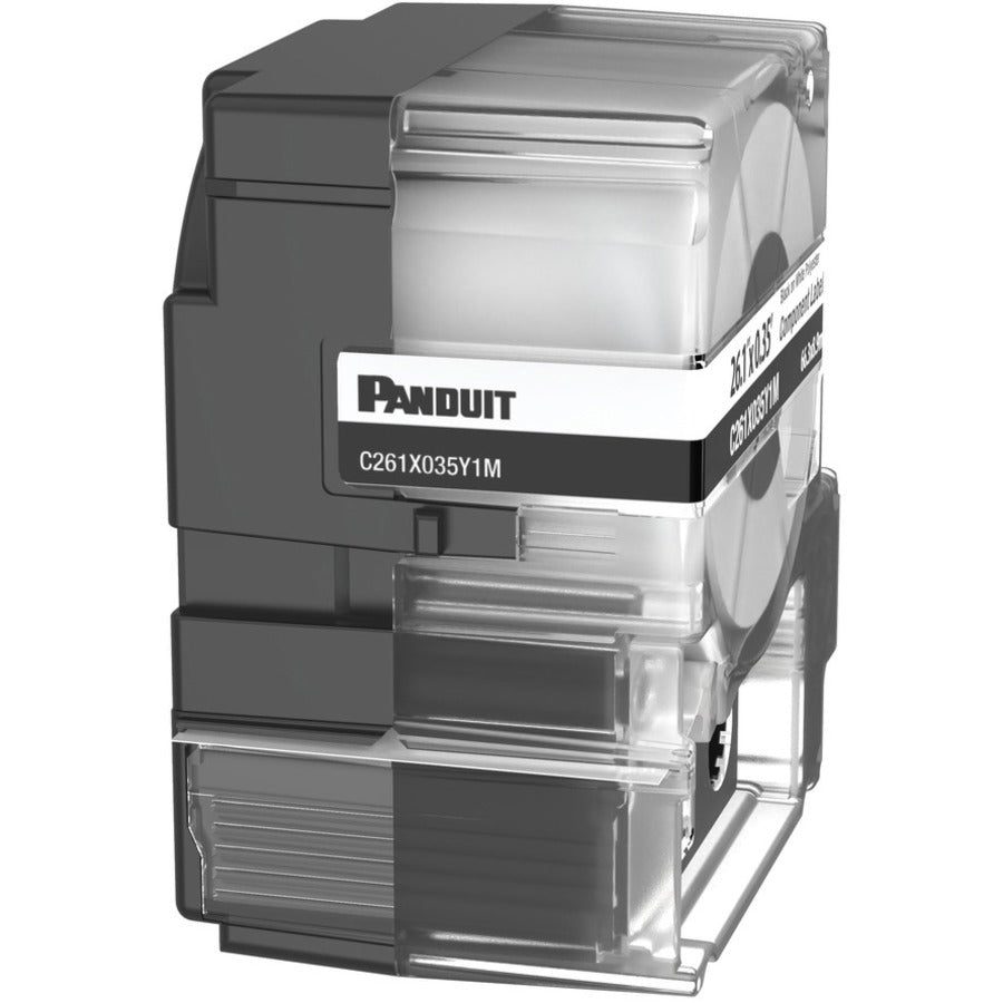 Panduit C261X035Y1M Non-Adh Poly Cass 2.61"x0.35"