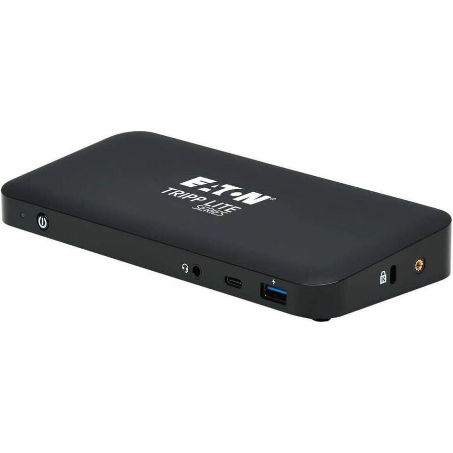 Eaton Tripp Lite Series USB-C Dock, Triple Display - 4K 60 Hz HDMI/DisplayPort, USB 3.x Gen 2 (10Gbps), USB-A/USB-C Hub, GbE, 85W PD Charging, Black