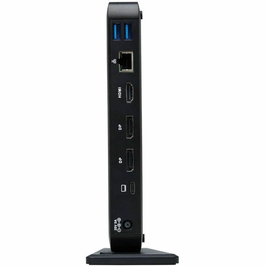 Eaton Tripp Lite Series USB-C Dock, Triple Display - 4K 60 Hz HDMI/DisplayPort, USB 3.x Gen 2 (10Gbps), USB-A/USB-C Hub, GbE, 85W PD Charging, Black