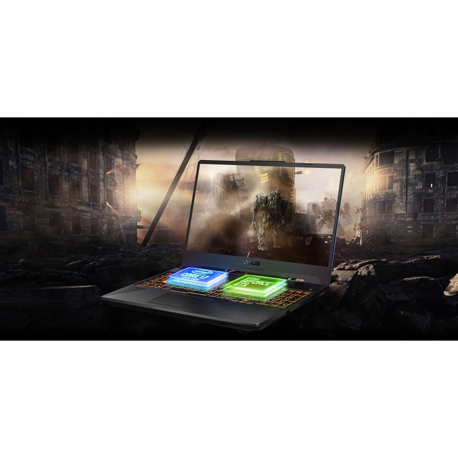 TUF Gaming F15 TUF506 TUF506HM-ES76 15.6" Rugged Gaming Notebook - Full HD - Intel Core i7 11th Gen i7-11800H - 16 GB - 1 TB SSD - Eclipse Gray