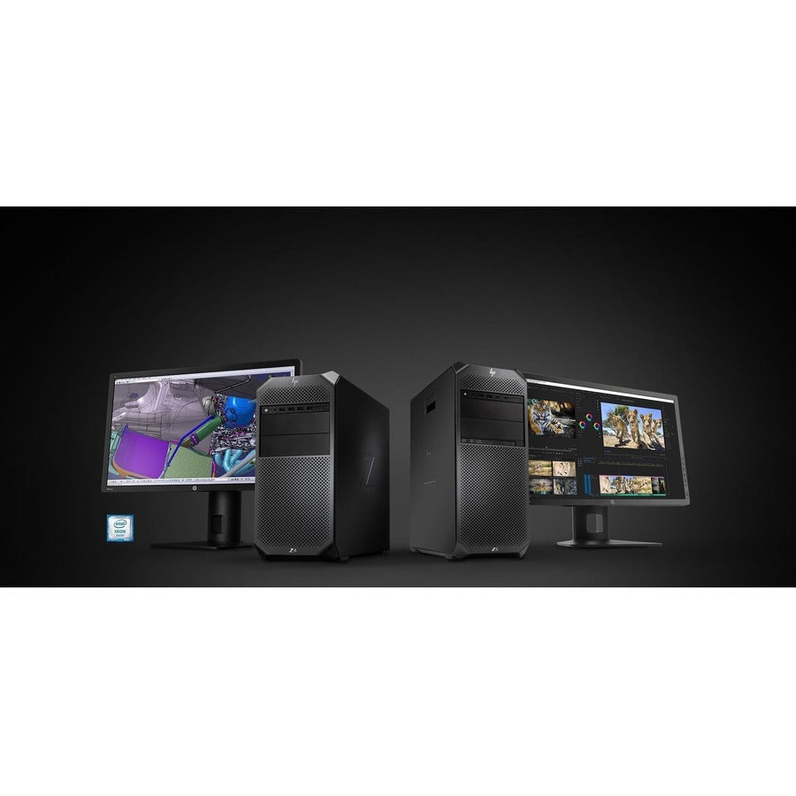 HP Z4 G4 Workstation - 1 Xeon W-2295 - vPro Technology - 64 GB - 512 GB SSD - Mini-tower - Black