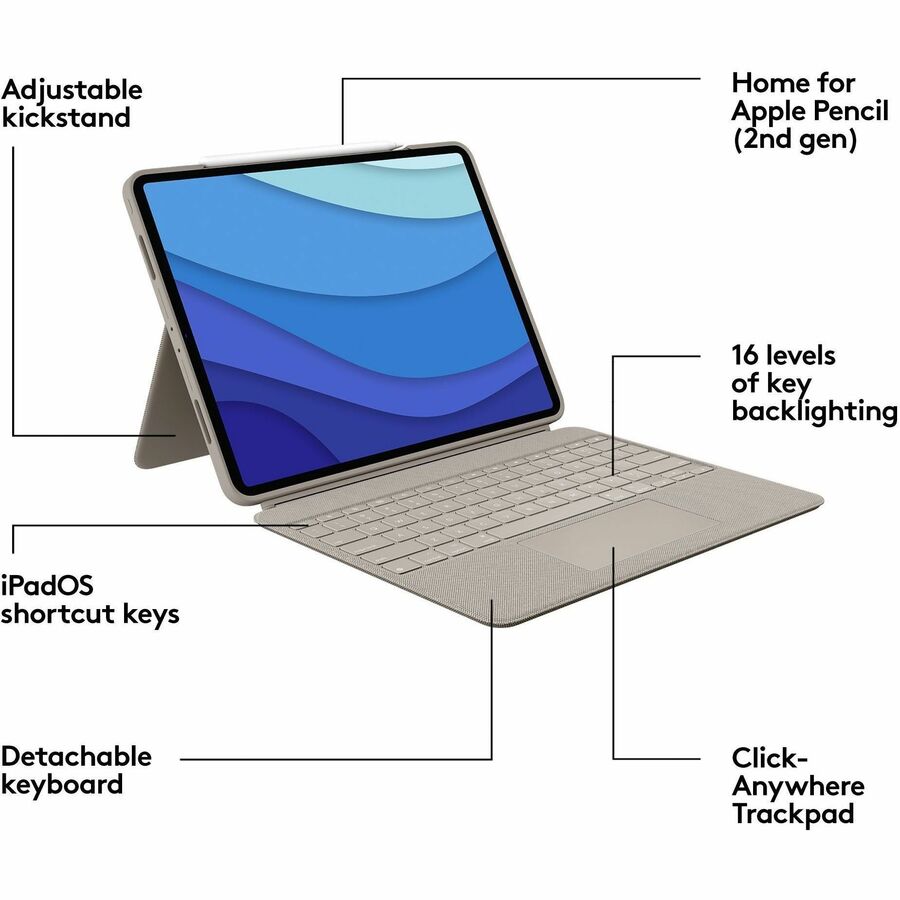 Combo Touch iPad Pro 12.5"