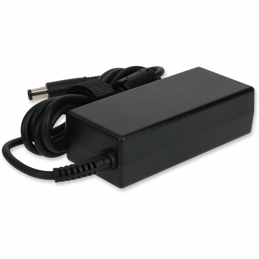 AddOn HP 751889-001 Compatible 65W 19.5V at 3.34A Black 7.4 mm x 5.0 mm Laptop Power Adapter and Cable