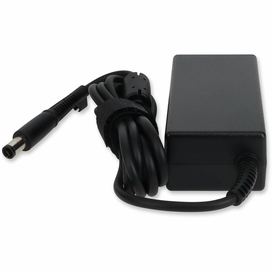 AddOn HP 751889-001 Compatible 65W 19.5V at 3.34A Black 7.4 mm x 5.0 mm Laptop Power Adapter and Cable