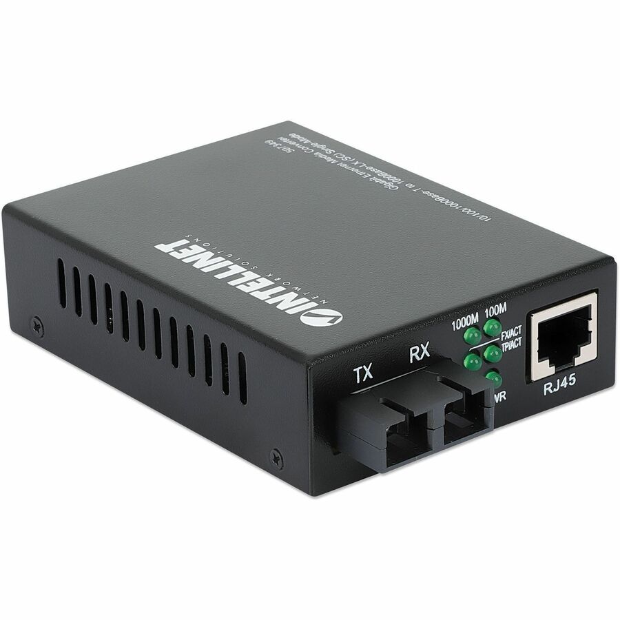 IC Intellinet Gigabit Ethernet Single-Mode Media Converter, 0.1 m