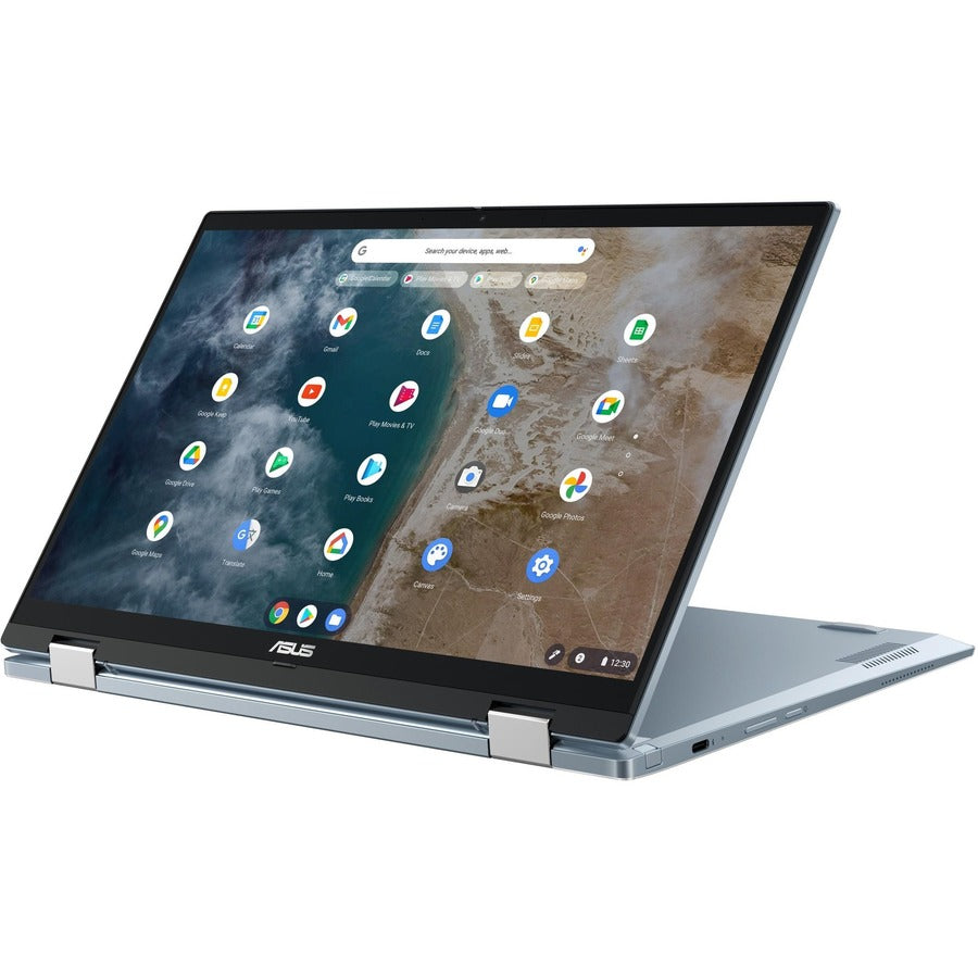 Asus Chromebook Flip CX5400 CX5400FMA-DN762T-S 14" Touchscreen Convertible 2 in 1 Chromebook - Full HD - Intel Core i7 11th Gen i7-1160G7 - 16 GB - 512 GB SSD - AI Blue