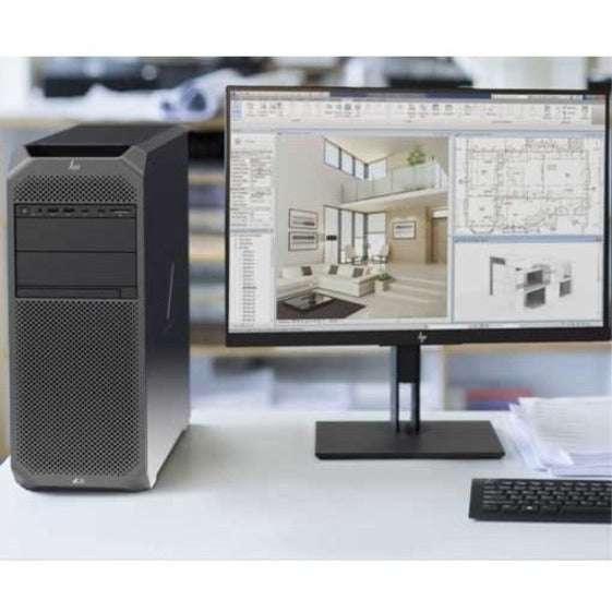 HP Z6 G4 Workstation - Xeon Gold 6244 - vPro Technology - 32 GB - 480 GB SSD - Tower - Black