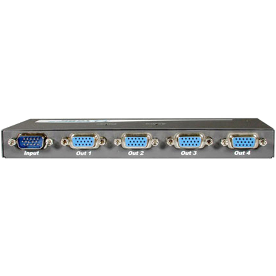 C2G 4-Port VGA Monitor Splitter/Extender - Male Input - TAA Compliant