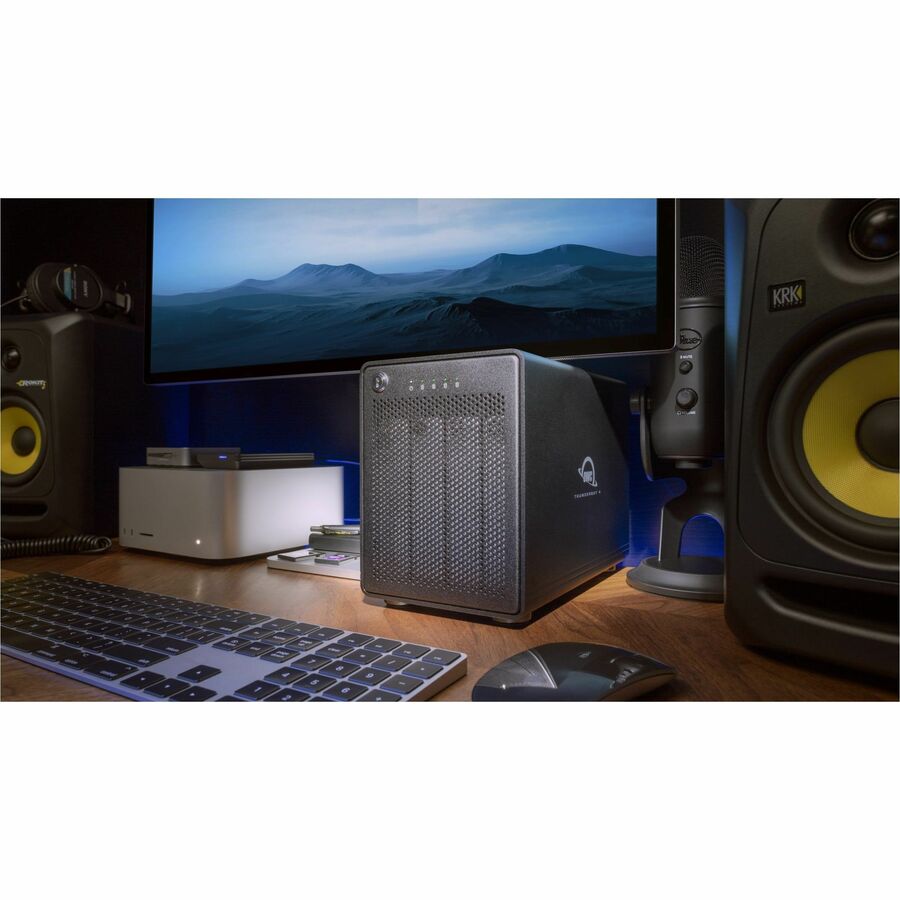 Other OWC 32TB ThunderBay 4 Thunderbolt (40Gb/s) Enterprise Drive RAID Storage Solution With SoftRAID