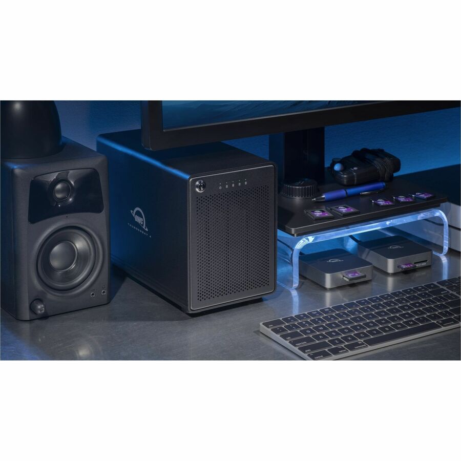 Other OWC 32TB ThunderBay 4 Thunderbolt (40Gb/s) Enterprise Drive RAID Storage Solution With SoftRAID