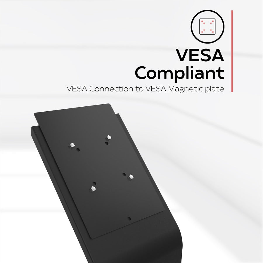 CTA Digital Premium Floor Stand with Removeable Magnetic Protective Case for 10.2" iPads (Black)