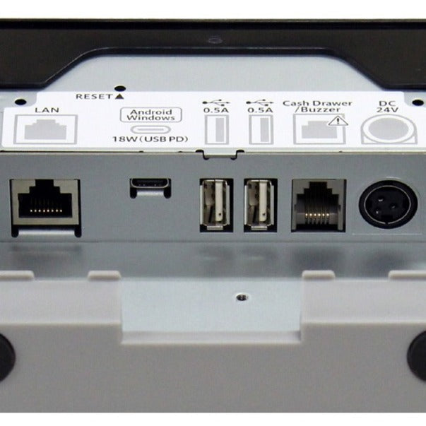 Star Micronics mC-Print3 MCP31L NH WT US Desktop Direct Thermal Printer - Monochrome - Receipt Print - Ethernet - USB Host - With Cutter -