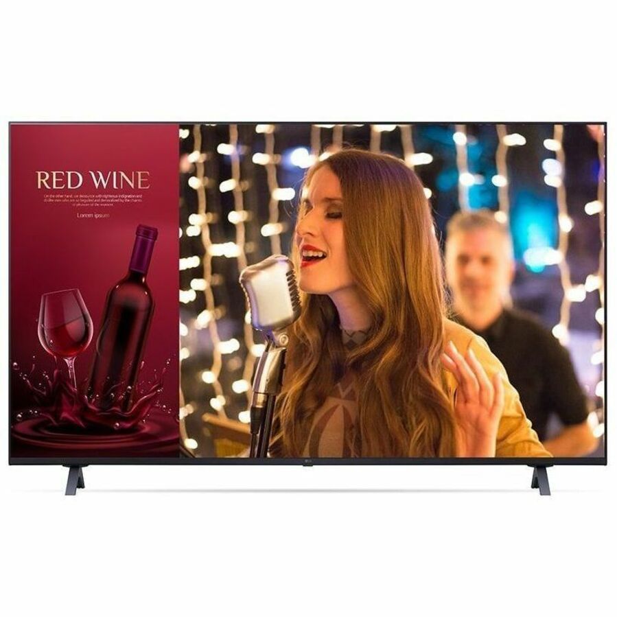 LG 55" 3840 X 2160 UHD, 2160p, 30.40", Blue, Commercial Lite 55UR340C9UD LED-LCD TV RS232 9-pin to 3.5mm Adapter 1.8m Power cable (detached) Remote control (L-Con)