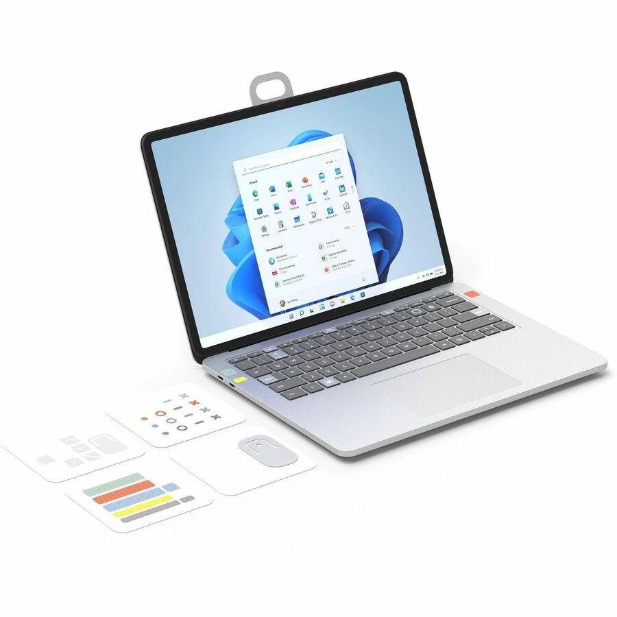 Microsoft Surface Adaptive Kit - Blue, Gray, Green, Orange, Red, Yellow - 1