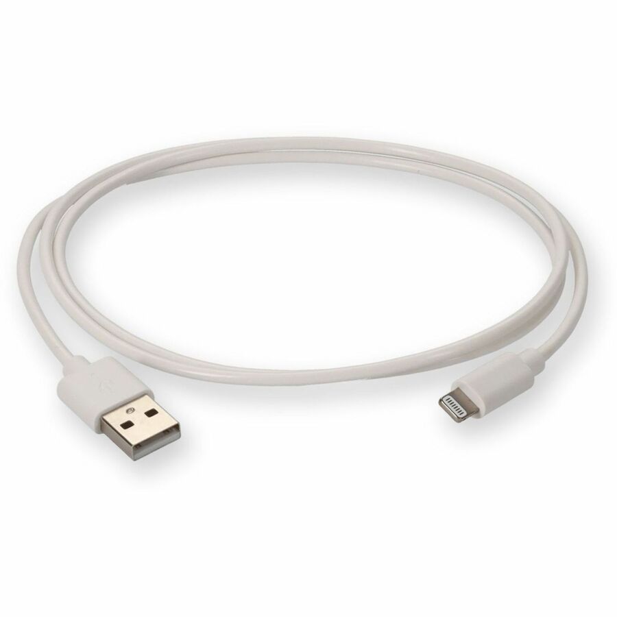 AddOn USB 2.0 (A) Male to Lightning White Cable