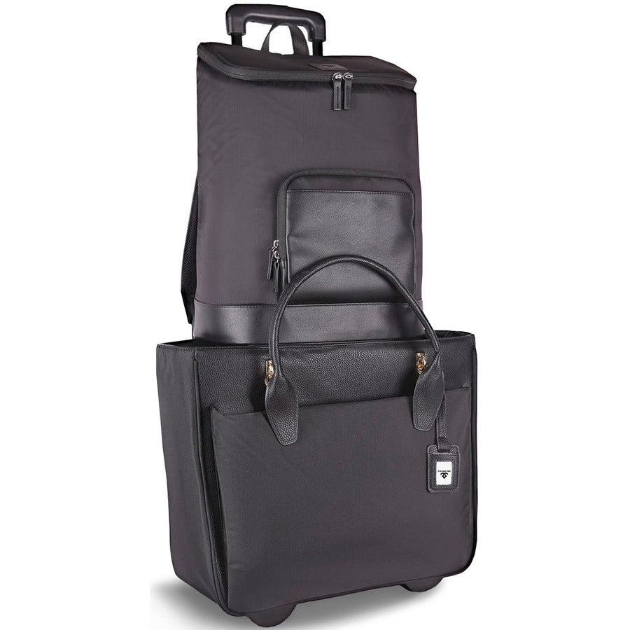 Women Francine Collection Tribeca Carrying Case (Backpack) for 15.6" to 16" Notebook - Black