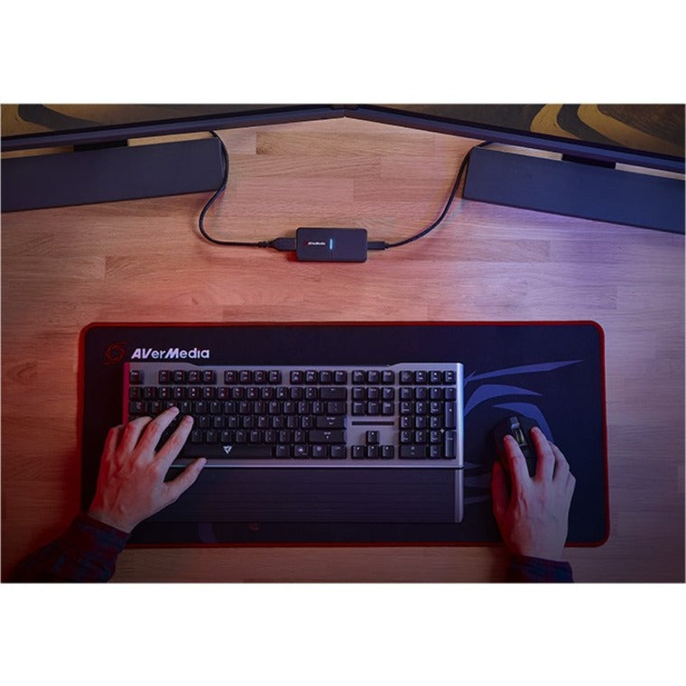 AVerMedia Live Streamer CAP 4K - USB 3.0 Live broadcasting HDMI video capture device. Record mirrorless camera, DSLR, camcorder and action camera at 1080p60 or 4K 30 FPS. Turn your camera into a pro webcam. (BU113).