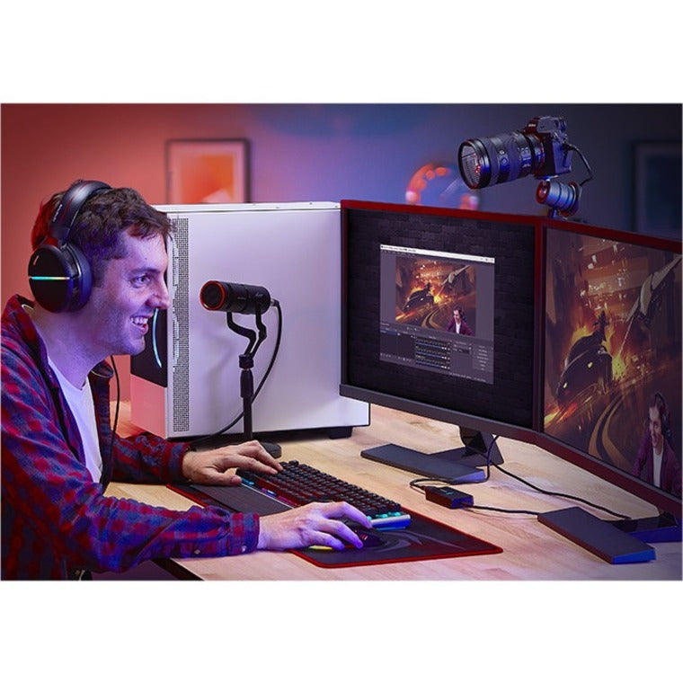 AVerMedia Live Streamer CAP 4K - USB 3.0 Live broadcasting HDMI video capture device. Record mirrorless camera, DSLR, camcorder and action camera at 1080p60 or 4K 30 FPS. Turn your camera into a pro webcam. (BU113).