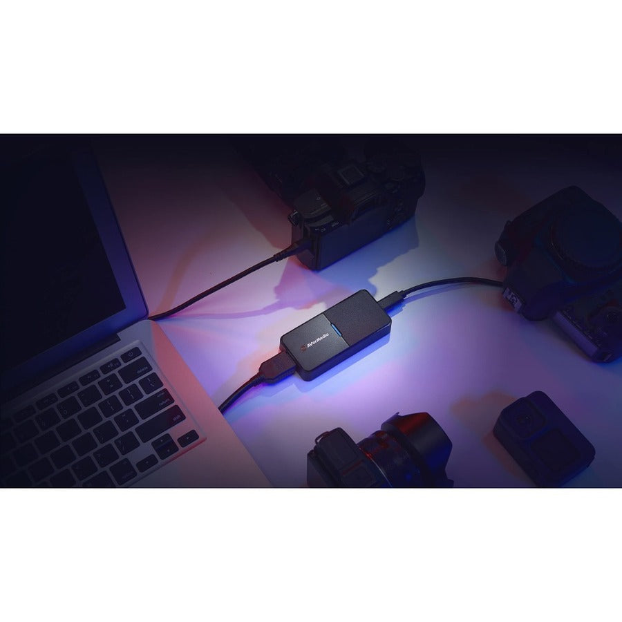 AVerMedia Live Streamer CAP 4K - USB 3.0 Live broadcasting HDMI video capture device. Record mirrorless camera, DSLR, camcorder and action camera at 1080p60 or 4K 30 FPS. Turn your camera into a pro webcam. (BU113).