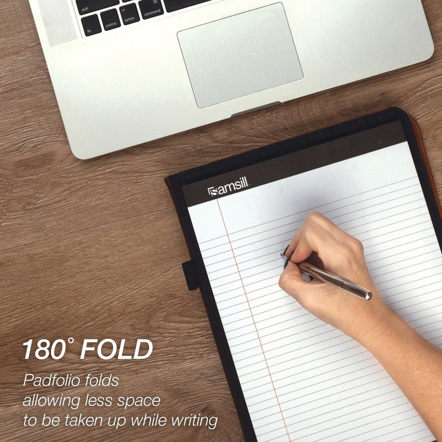 Samsill Two-Tone Padfolio BWN TAN