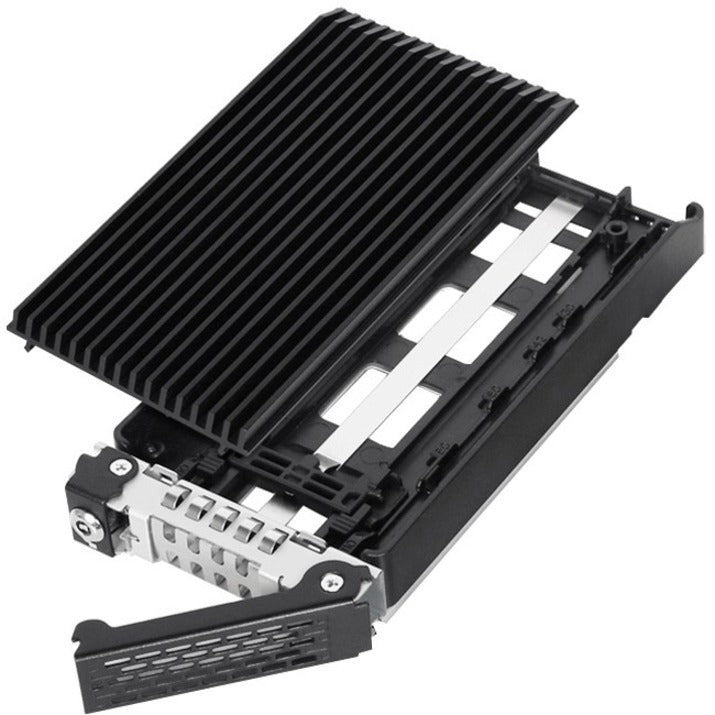 Icy Dock ToughArmor MB720MK-B V2 Drive Enclosure for 5.25" M.2, PCI Express NVMe 4.0 x4 - SFF-8612 OCuLink Host Interface Internal - Black