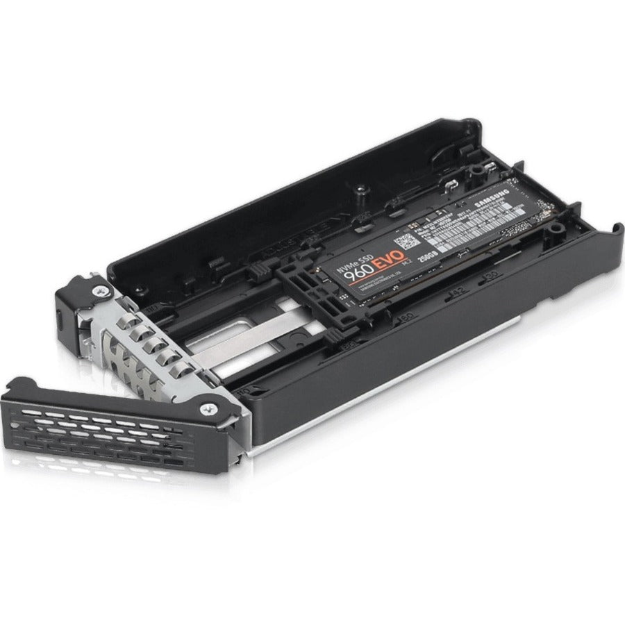 Icy Dock ToughArmor MB720MK-B V2 Drive Enclosure for 5.25" M.2, PCI Express NVMe 4.0 x4 - SFF-8612 OCuLink Host Interface Internal - Black