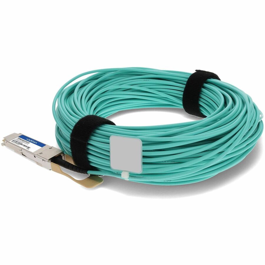 AddOn Finisar FCBN425QE2C30 Compatible TAA Compliant 100GBase-AOC QSFP28 to QSFP28 Direct Attach Cable (850nm, MMF, 30m)