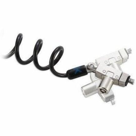 Kensington Slim N17 2.0 Portable Keyed Laptop Lock for Wedge-Shaped Slots - Custom Keyed