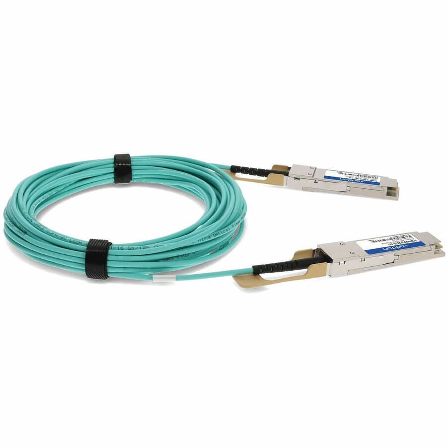 AddOn Finisar FCBN425QE2C01 Compatible TAA Compliant 100GBase-AOC QSFP28 to QSFP28 Direct Attach Cable (850nm, MMF, 1m)