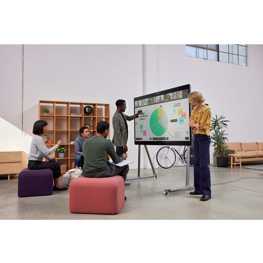 Cisco Webex Board Pro 75 (GPL) Collaboration Display, 2160p, 75 in, Black