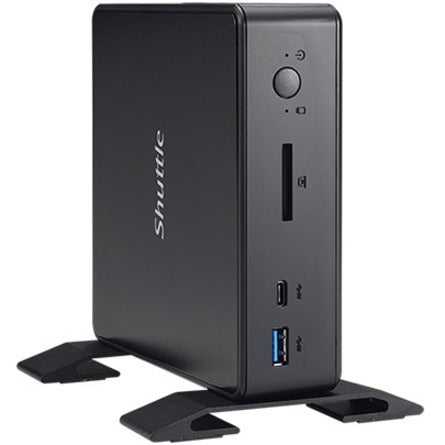 Shuttle XPC nano NC10U Desktop Computer - Intel Celeron 4205U - 8 GB - Black
