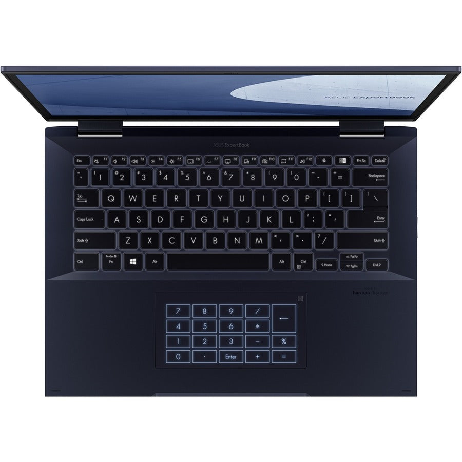 Asus ExpertBook B7 Flip B7402F B7402FEA-XH75T 14" Touchscreen Convertible 2 in 1 Notebook - WQXGA - Intel Core i7 11th Gen i7-1195G7 - 16 GB - 1 TB SSD - Star Black