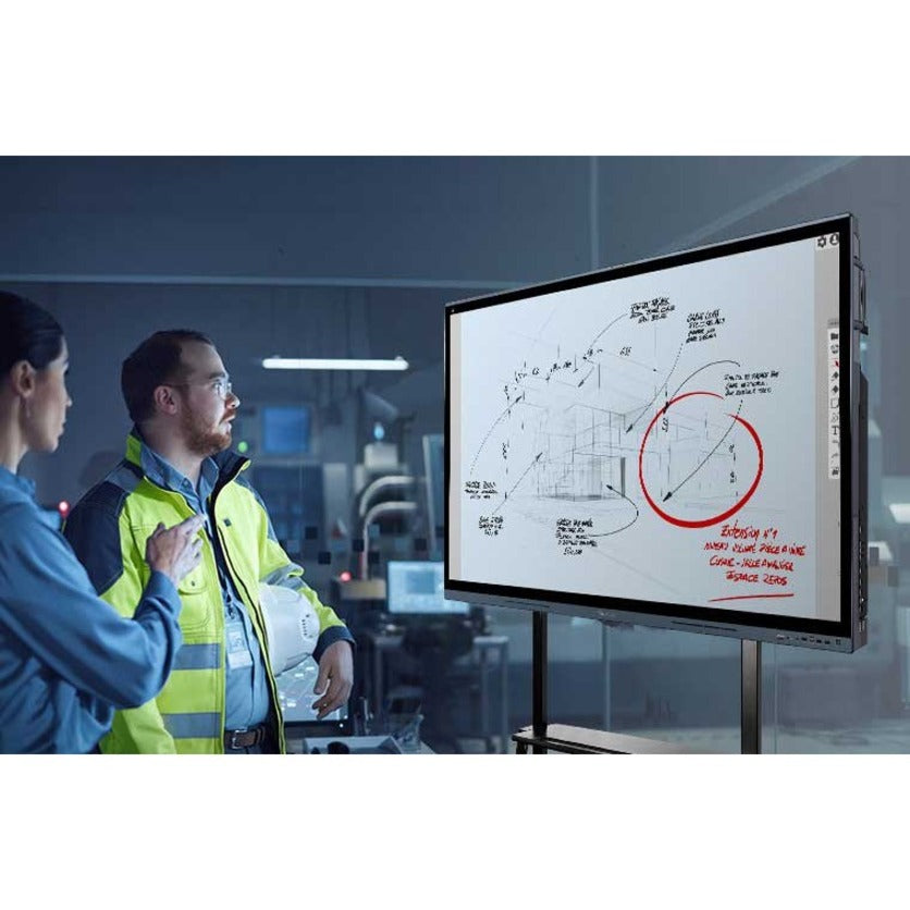 ViewSonic ViewBoard IFP6562 - 4K UHD Interactive Display with Integrated Software, 65W USB C, RJ45 - 350 cd/m2 - 65"