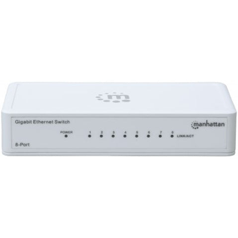 Manhattan 8-Port Gigabit Ethernet Switch
