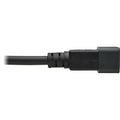 Eaton Tripp Lite Series Power Extension Cord, C19 to C20 - Heavy-Duty, 15A, 250V, 14 AWG, 15 ft. (4.6 m), Black