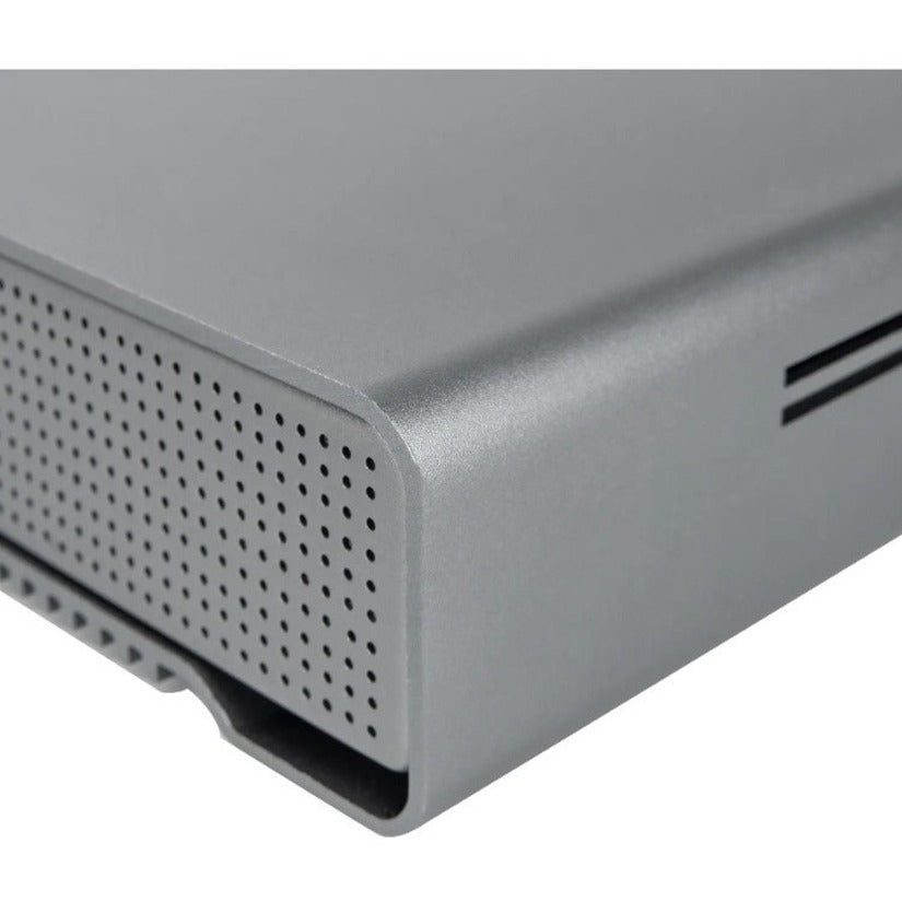 Rocstor Rocpro D90 6 TB Desktop Rugged Hard Drive - 3.5" External - SATA (SATA/600) - Aluminum Gray