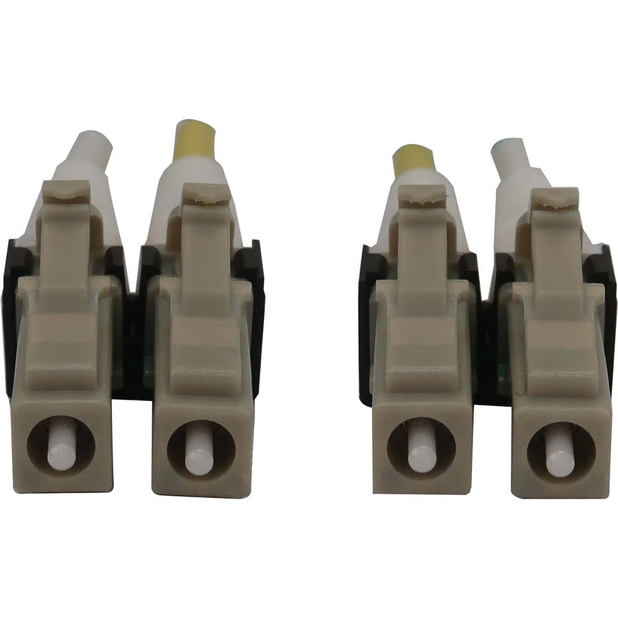 Eaton Tripp Lite Series 400G Multimode 50/125 OM3 Switchable Fiber Optic Cable (Duplex LC-PC M/M), LSZH, Aqua, 10 m (32.8 ft.)