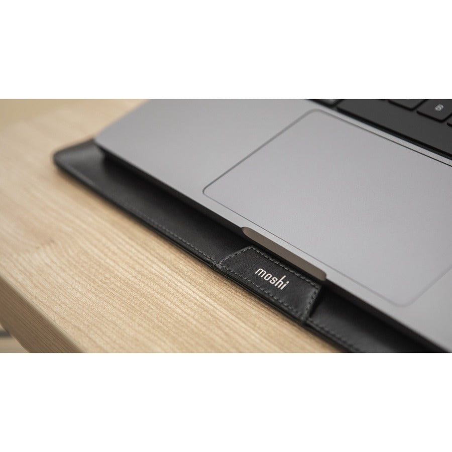 Moshi Muse Carrying Case (Sleeve) for 14" Notebook - Jet Black