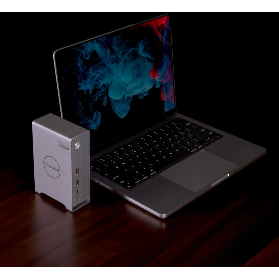 VisionTek VT7100 Triple Display 4K USB-C Docking Station with 100W Power Delivery
