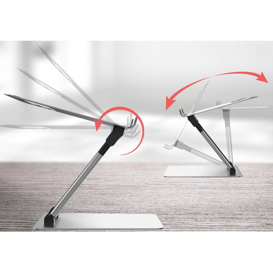 CTA Digital Height Adjustable Folding Desk Mount for Laptops